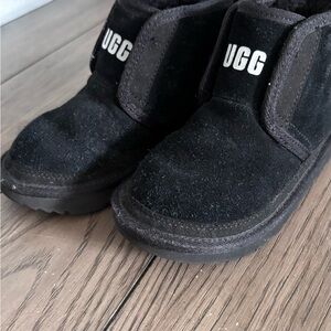 UGG Classic Black Suede Footwear